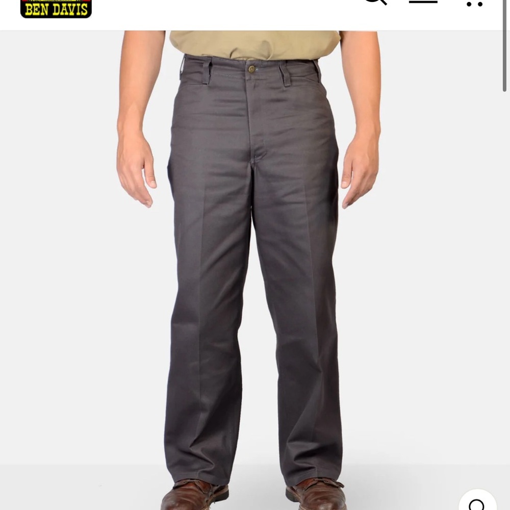Original Ben Davis Pants- charcoal